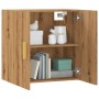 Wandregal aus Eichenfurnier-Holzhandwerk 60x31x60 cm von , Schließfächer und Lagerschränke - Ref: Foro24-857070, Preis: 61,30...