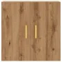 Armario de pared madera de ingeniería roble artisan 60x31x60 cm by , Lockers and storage cabinets - Ref: Foro24-857070, Price...
