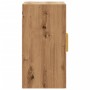 Wandregal aus Eichenfurnier-Holzhandwerk 60x31x60 cm von , Schließfächer und Lagerschränke - Ref: Foro24-857070, Preis: 61,30...