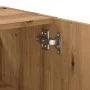 Wandregal aus Eichenfurnier-Holzhandwerk 60x31x60 cm von , Schließfächer und Lagerschränke - Ref: Foro24-857070, Preis: 60,22...