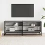 TV-Möbel aus Metall und Holz in Grau Sonoma 120,5x40x46 cm von , TV-Möbel - Ref: Foro24-848892, Preis: 66,89 €, Rabatt: %