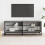 TV-Möbel aus Metall und Holz in Grau Sonoma 120,5x40x46 cm von , TV-Möbel - Ref: Foro24-848892, Preis: 82,33 €, Rabatt: %