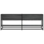 TV-Möbel aus Metall und Holz in Grau Sonoma 120,5x40x46 cm von , TV-Möbel - Ref: Foro24-848892, Preis: 82,33 €, Rabatt: %