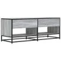 TV-Möbel aus Metall und Holz in Grau Sonoma 120,5x40x46 cm von , TV-Möbel - Ref: Foro24-848892, Preis: 66,89 €, Rabatt: %