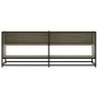 Mueble TV metal y madera ingeniería roble Sonoma 120,5x40x46 cm by , TV Furniture - Ref: Foro24-848890, Price: 64,98 €, Disco...