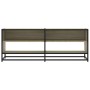 TV-Möbel aus Metall und Ingenieurholz in Sonoma-Eiche, 120,5x40x46 cm. von , TV-Möbel - Ref: Foro24-848890, Preis: 79,96 €, R...