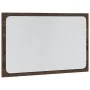LED-Badezimmerspiegel aus braunem Eichenholz, 60x8,5x38 cm. von , Badezimmerwaschtische - Ref: Foro24-834929, Preis: 42,07 €,...