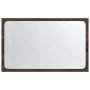 Espejo de baño LED madera ingeniería marrón roble 60x8,5x38 cm de , Tocadores de baño - Ref: Foro24-834929, Precio: 42,62 €, ...