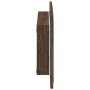 Espejo de baño LED madera ingeniería marrón roble 60x8,5x38 cm de , Tocadores de baño - Ref: Foro24-834929, Precio: 42,62 €, ...