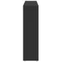 Librería divisora 3 niveles madera negra 137,5x29x103,5 cm by , Bookcases and shelves - Ref: Foro24-857977, Price: 84,34 €, D...