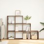 Librería divisora 3 niveles madera marrón 137,5x29x103,5 cm by , Bookcases and shelves - Ref: Foro24-857982, Price: 88,80 €, ...