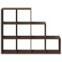 Librería divisora 3 niveles madera marrón 137,5x29x103,5 cm by , Bookcases and shelves - Ref: Foro24-857982, Price: 88,80 €, ...
