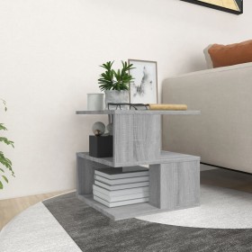 Beistelltisch aus grauem Sonoma-Sperrholz 40x40x40 cm von , Seitentische - Ref: Foro24-815811, Preis: 35,13 €, Rabatt: %