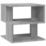 Gray Sonoma plywood side table 40x40x40 cm by , Side tables - Ref: Foro24-815811, Price: 34,59 €, Discount: %