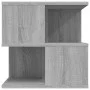 Mesa auxiliar de madera contrachapada gris Sonoma 40x40x40 cm de , Mesas auxiliares - Ref: Foro24-815811, Precio: 34,59 €, De...