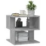 Gray Sonoma plywood side table 40x40x40 cm by , Side tables - Ref: Foro24-815811, Price: 34,59 €, Discount: %