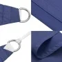Triangular sail shade in blue Oxford fabric, 4x4x4 m. by , Umbrellas - Ref: Foro24-135561, Price: 30,78 €, Discount: %