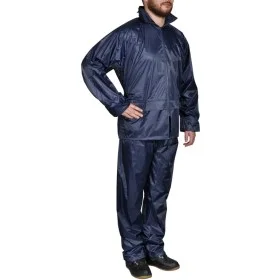 Waterproof raincoat, pants, and sweatshirt for men in navy blue XXL. by , waterproof suits - Ref: Foro24-130188, Price: 18,90...