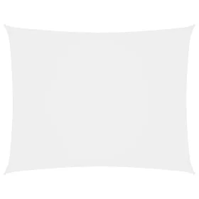 Rectangular sail awning white Oxford fabric 3x4.5 m by vidaXL, Umbrellas - Ref: Foro24-135266, Price: 42,40 €, Discount: %