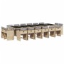 Garten-Essgruppe, 17-teilig, mit Kissen, aus synthetischem Rattan in Beige. von , Gartensets - Ref: Foro24-3211248, Preis: 95...