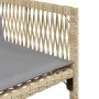 Garden armchairs with 4 synthetic rattan beige mix cushions by , Garden chairs - Ref: Foro24-365023, Price: 174,82 €, Discoun...
