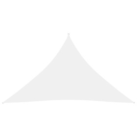 Toldo de vela triangular tela Oxford blanco 3,5x3,5x4,9 m de vidaXL, Sombrillas - Ref: Foro24-135285, Precio: 26,61 €, Descue...