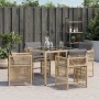 Gartensofas mit 4 Kissen aus synthetischem Rattan in Beige-Mix. von , Gartenstühle - Ref: Foro24-365040, Preis: 191,25 €, Rab...