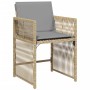 Gartensofas mit 4 Kissen aus synthetischem Rattan in Beige-Mix. von , Gartenstühle - Ref: Foro24-365040, Preis: 191,25 €, Rab...