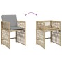 Gartensofas mit 4 Kissen aus synthetischem Rattan in Beige-Mix. von , Gartenstühle - Ref: Foro24-365040, Preis: 191,25 €, Rab...