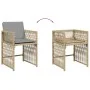 Gartensofas mit 4 Kissen aus synthetischem Rattan in Beige-Mix. von , Gartenstühle - Ref: Foro24-365040, Preis: 187,42 €, Rab...