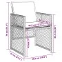Sillones jardín con cojines 4 uds ratán sintético beige mezcla de , Sillas de jardín - Ref: Foro24-364955, Precio: 193,02 €, ...