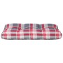 Kissen für Palettensofa aus kariertem Stoff in Rot 80x40x12 cm von , Kissen für Stühle und Sofas - Ref: Foro24-360614, Preis:...