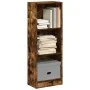 Estantería madera de ingeniería roble ahumado 40x24x109 cm de , Librerías y estanterías - Ref: Foro24-857778, Precio: 35,79 €...