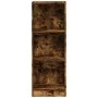 Estantería madera de ingeniería roble ahumado 40x24x109 cm de , Librerías y estanterías - Ref: Foro24-857778, Precio: 35,79 €...