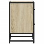 Zwei Nachttische aus Sonoma-Eichenfurnierholz, 40x31x50 cm. von , Nachttische - Ref: Foro24-848677, Preis: 84,14 €, Rabatt: %