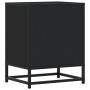 Nachttische 2 Stück aus schwarzer Ingenieurholz 40x31x50 cm von , Nachttische - Ref: Foro24-848675, Preis: 90,37 €, Rabatt: %