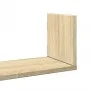 Wandregale 3 Stück aus Eichenholz in Sonoma-Optik 80x18x18 cm. von , Regale und Regale - Ref: Foro24-853292, Preis: 34,17 €, ...