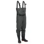 Chest waders with boots and dark green belt size 46 by , Waders for hunting and fishing - Ref: Foro24-4016998, Price: 38,45 €...