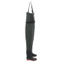 Chest waders with boots and dark green belt size 46 by , Waders for hunting and fishing - Ref: Foro24-4016998, Price: 37,01 €...
