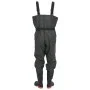 Chest waders with boots and dark green belt size 46 by , Waders for hunting and fishing - Ref: Foro24-4016998, Price: 38,45 €...