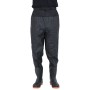 Waist wader with black boots size 40 by , Waders for hunting and fishing - Ref: Foro24-4017019, Price: 34,47 €, Discount: %