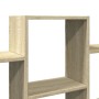 Engineered oak Sonoma wall shelf 159x18x66cm by , Shelves and shelves - Ref: Foro24-853301, Price: 52,78 €, Discount: %