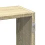 Engineered oak Sonoma wall shelf 159x18x66cm by , Shelves and shelves - Ref: Foro24-853301, Price: 51,99 €, Discount: %