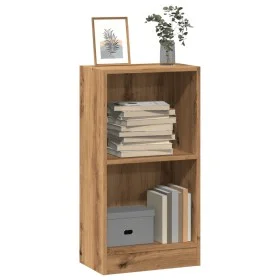 Handcrafted engineered oak wood shelf 40x24x76 cm by , Bookcases and shelves - Ref: Foro24-857773, Price: 33,84 €, Discount: %