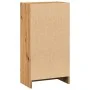 Handcrafted engineered oak wood shelf 40x24x76 cm by , Bookcases and shelves - Ref: Foro24-857773, Price: 33,84 €, Discount: %