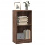 Estantería madera de ingeniería marrón roble 40x24x76 cm de , Librerías y estanterías - Ref: Foro24-857771, Precio: 38,38 €