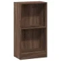 Engineered wood brown oak bookshelf 40x24x76 cm by , Bookcases and shelves - Ref: Foro24-857771, Price: 36,49 €, Discount: %