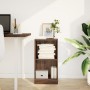 Estantería madera de ingeniería marrón roble 40x24x76 cm de , Librerías y estanterías - Ref: Foro24-857771, Precio: 38,38 €