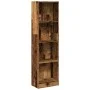Engineered wood bookshelf in aged color, 40x24x176 cm by , Bookcases and shelves - Ref: Foro24-857799, Price: 53,08 €, Discou...
