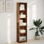 Estantería madera de ingeniería color envejecido 40x24x176 cm de , Librerías y estanterías - Ref: Foro24-857799, Precio: 53,0...